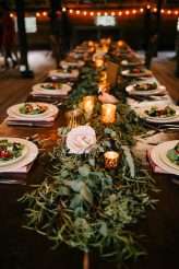 Vintage Bohemian Taxidermy Succulent Tattooed Bride 63