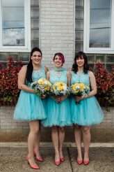 Vintage Rockabilly Meets Back to the Future Inspired Wedding at Philadelphia’s Magic Gardens (12)