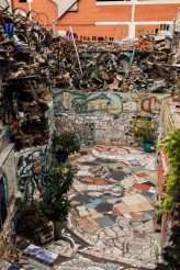 Vintage Rockabilly Meets Back to the Future Inspired Wedding at Philadelphia’s Magic Gardens (20)