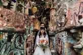 Vintage Rockabilly Meets Back to the Future Inspired Wedding at Philadelphia’s Magic Gardens (38)