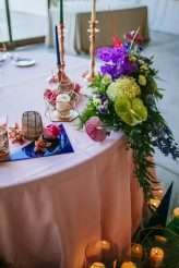 colourful meets industrial warehouse laidback spanish wedding 25