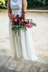 colourful meets industrial warehouse laidback spanish wedding 44