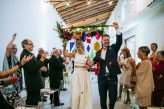 colourful meets industrial warehouse laidback spanish wedding 57