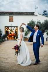 colourful meets industrial warehouse laidback spanish wedding 60