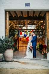 colourful meets industrial warehouse laidback spanish wedding 62
