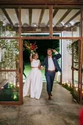 colourful meets industrial warehouse laidback spanish wedding 65