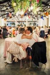 colourful meets industrial warehouse laidback spanish wedding 70
