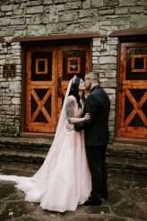 A Romantic, Nature-Filled, Disney Fairytale Wedding with the Bride in Pink! (11)