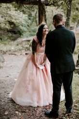 A Romantic, Nature-Filled, Disney Fairytale Wedding with the Bride in Pink! (19)