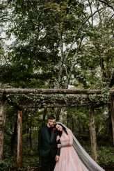 A Romantic, Nature-Filled, Disney Fairytale Wedding with the Bride in Pink! (24)