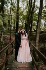 A Romantic, Nature-Filled, Disney Fairytale Wedding with the Bride in Pink! (26)