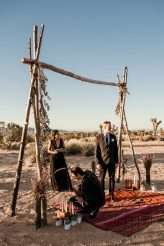 An Intimate & Bohemian Desert Wedding (16)