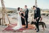 An Intimate & Bohemian Desert Wedding (20)