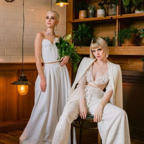 Androgyny A Gender Neutral Bridal Shoot from Rock n Roll Bride (2)
