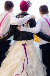 Colourful Vibrant Wedding Crochet Bouquet 45