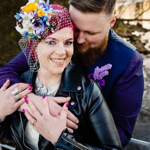 Colourful Vibrant Wedding Crochet Bouquet 53