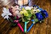 Colourful Vibrant Wedding Crochet Bouquet 8