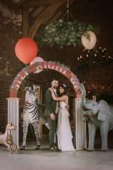 Enchanted Circus Wedding Alpacas 58