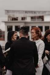 Pedestrian Bridge Elopement | LGBT Nashville Wedding Photographe