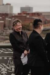 Pedestrian Bridge Elopement | LGBT Nashville Wedding Photographe