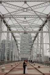 Pedestrian Bridge Elopement | LGBT Nashville Wedding Photographe