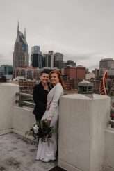 Pedestrian Bridge Elopement | LGBT Nashville Wedding Photographe