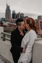 Pedestrian Bridge Elopement | LGBT Nashville Wedding Photographe