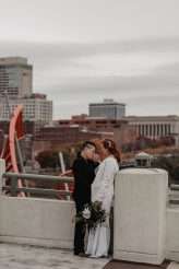 Pedestrian Bridge Elopement | LGBT Nashville Wedding Photographe