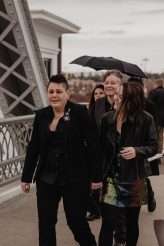 Pedestrian Bridge Elopement | LGBT Nashville Wedding Photographe