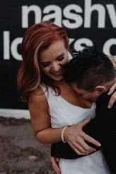 Pedestrian Bridge Elopement | LGBT Nashville Wedding Photographe