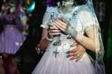 Pastel Goth Satanic Polyamorous Lolita Wedding 68