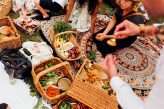 Relaxed Glam Posh Picnic Secret Wedding 40