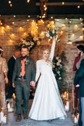 Rustic Homely Moorland Greenery Cornish Wedding 20