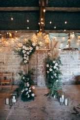 Rustic Homely Moorland Greenery Cornish Wedding 4