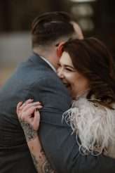 pierced, tattooed, plus size winter wedding in chicago (30)