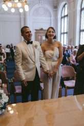 1920’s Clean and Chic Botanical Themed Urban Viennese Wedding 9