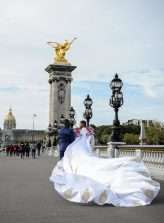 A Royal Fairy Tale Wedding in Paris… with a Groom in a Cape! (30)