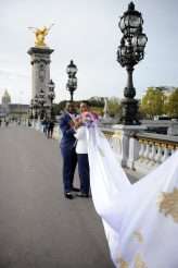 A Royal Fairy Tale Wedding in Paris… with a Groom in a Cape! (35)