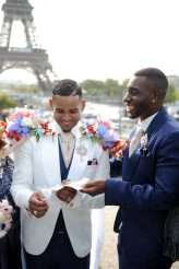 A Royal Fairy Tale Wedding in Paris… with a Groom in a Cape! (41)