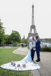 A Royal Fairy Tale Wedding in Paris… with a Groom in a Cape! (42)