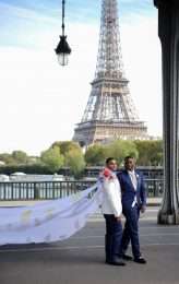 A Royal Fairy Tale Wedding in Paris… with a Groom in a Cape! (53)