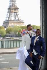 A Royal Fairy Tale Wedding in Paris… with a Groom in a Cape! (57)