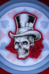 Alice in Wonderland Festival Rave Wedding Red Dress 17