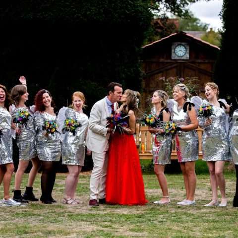 Alice in Wonderland Festival Rave Wedding Red Dress 44