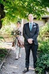 Artistic, Colourful, Botanical, Whimsical Wedding with Rabbits 11