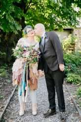 Artistic, Colourful, Botanical, Whimsical Wedding with Rabbits 20