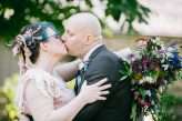 Artistic, Colourful, Botanical, Whimsical Wedding with Rabbits 24