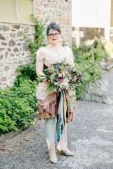 Artistic, Colourful, Botanical, Whimsical Wedding with Rabbits 32