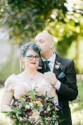 Artistic, Colourful, Botanical, Whimsical Wedding with Rabbits 33