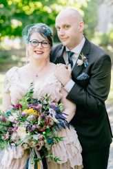 Artistic, Colourful, Botanical, Whimsical Wedding with Rabbits 35